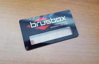 бейдж металлический